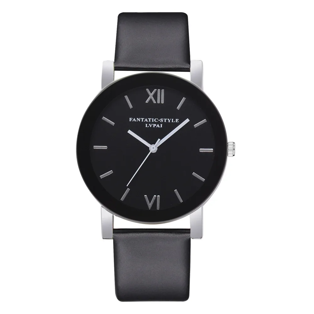 

Lvpai Casual Quartz Leather Band Watch Analog Wrist Watch 2018 Fashion Quartz Watch Women Watches Top Brand Luxury Male Clock