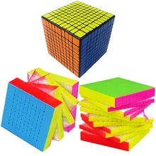Профессиональные 10*10*10 магические кубики ShengShou HuangLong головоломка Cubo 10х10х10 игры и головоломки