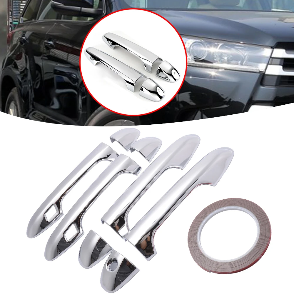 8pcs Car Door Handle Cover Kit For 2014 2015 2016 2017 2018 Toyota