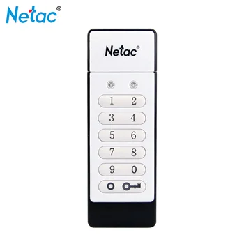 

Netac U618 USB2.0 Keyboard Encryption pen drive 16gb 32gb 64gb flash drive Hardware Encryption memory stick 100% original