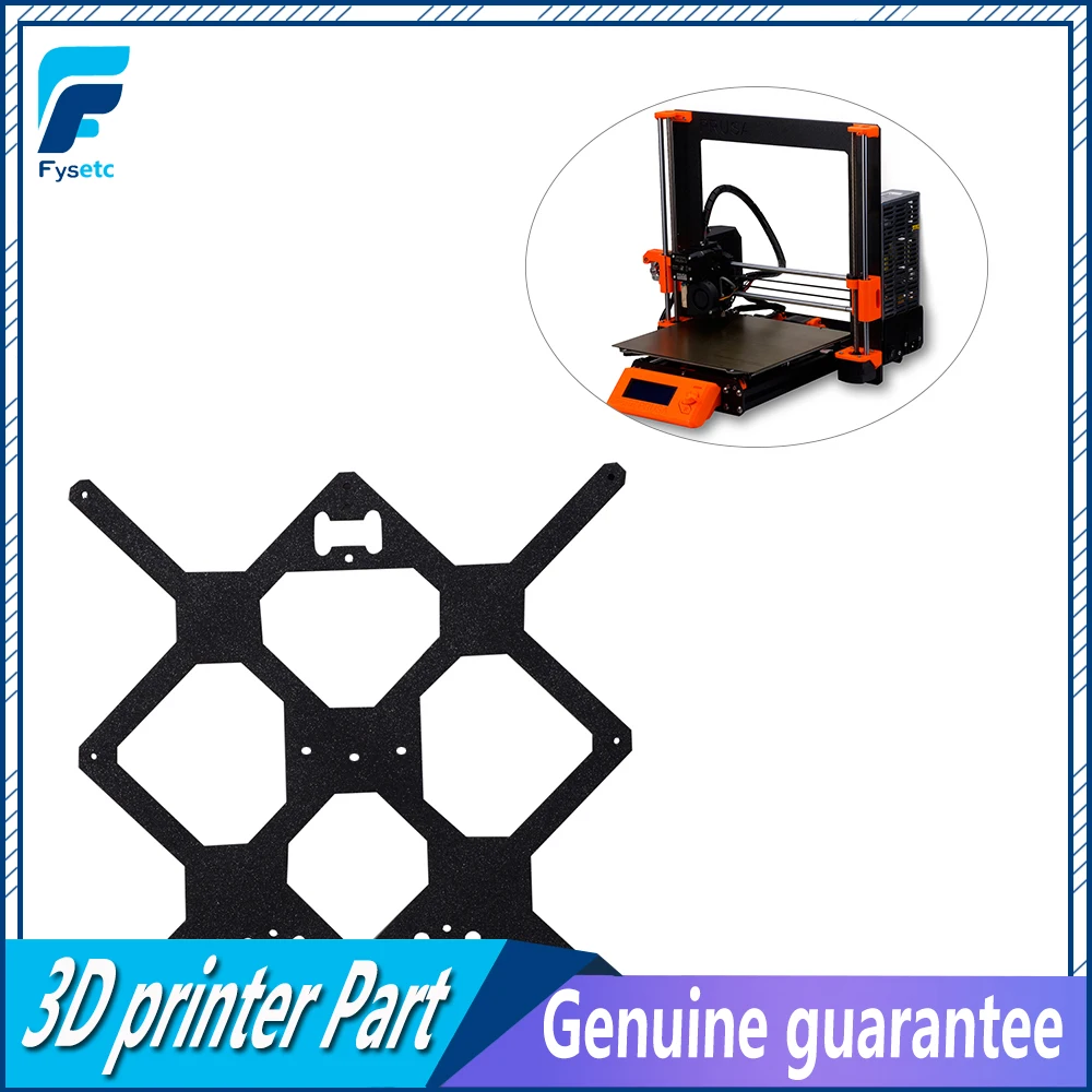 Клонированный Prusa i3 MK3 3d принтер Алюминиевый Y каретки с 3 шт. u-болты Холдинг LM8UU для Prusa i3 части 3d принтера