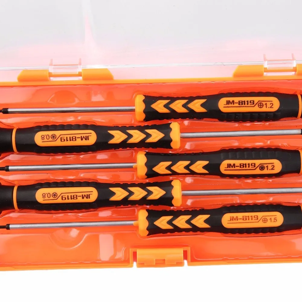 5 в 1 Jakemy JM 8121 philips pentalob Набор прецизионных отверток Ремонт для iPhone iPad Ноутбук Macbook