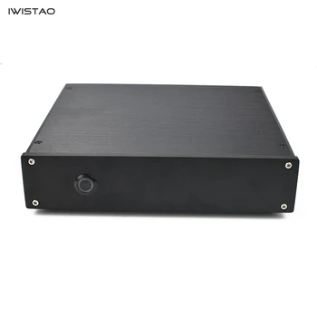 

IWISTAO HIFI MM Phono Amplifier RIAA Requirements 4pcs BB OPA604 Whole Aluminum Chassis Black AC110/220V