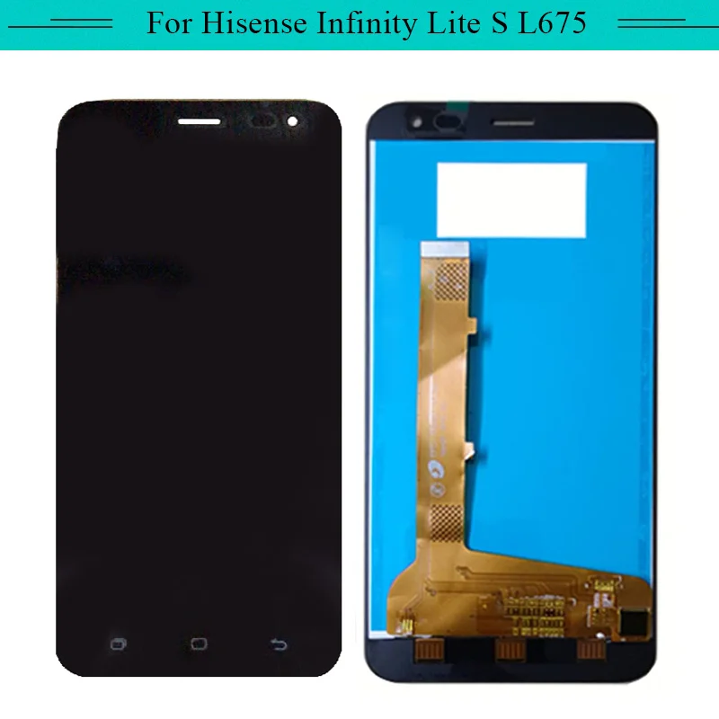 1 шт./лот для Hisense Infinity Lite S L675 4G Полный ЖК дисплей в сборе стеклянный экран