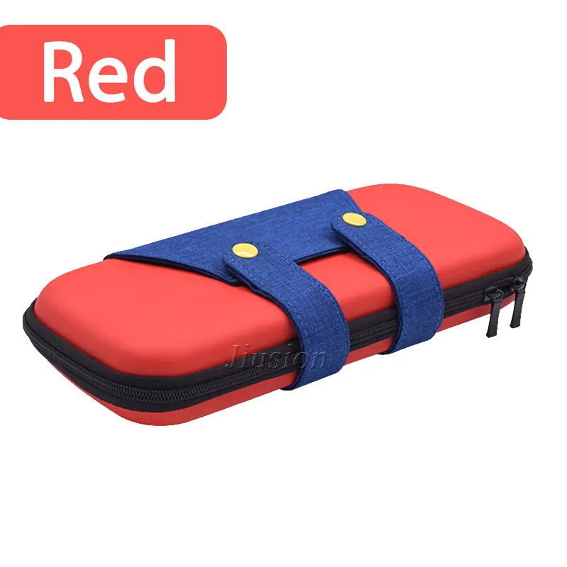 Милый чехол для переноски, портативный для Nitendo, переключатель, игровой контроллер, переноска, NS консоль, аксессуар, сумка для хранения, подарок для детей, друзей - Цвет: Red