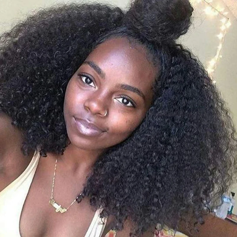 Natural Hair With African Clip Natural Hair With African Clip