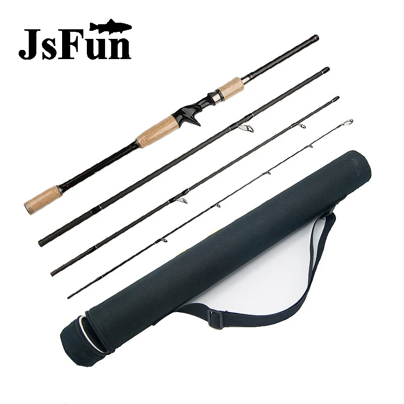 Lure Fishing Rod Ultralight Carbon Spinning Casting Rod 1.8m 2.1m 2.4m