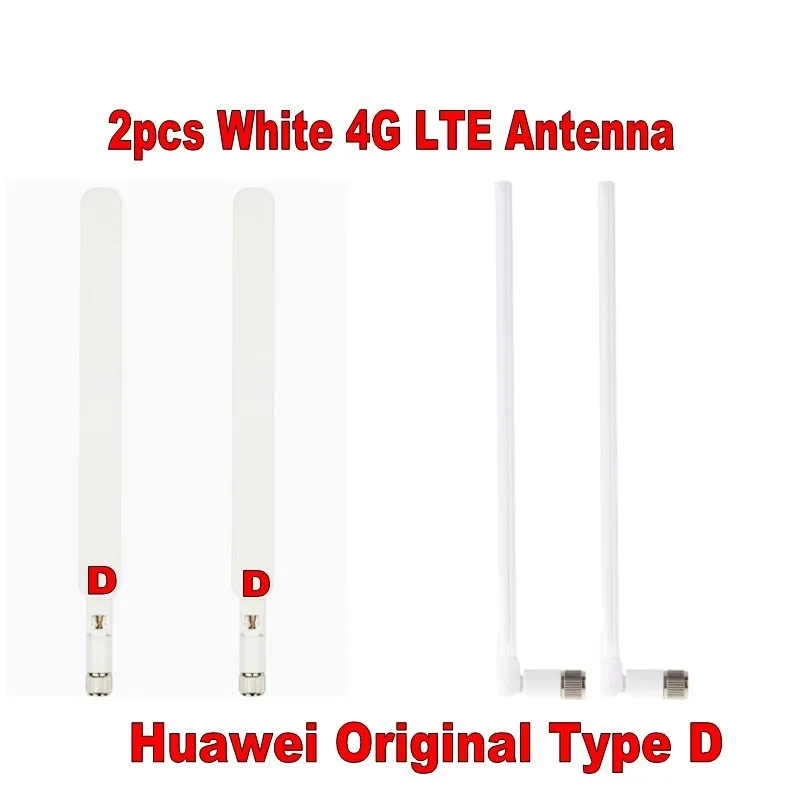 1000 пар Huawei оригинальный 4 г LTE внешний 2x Телевизионные антенны для B593 B890 B880 B525 sma типа d-белый, доставка DHL