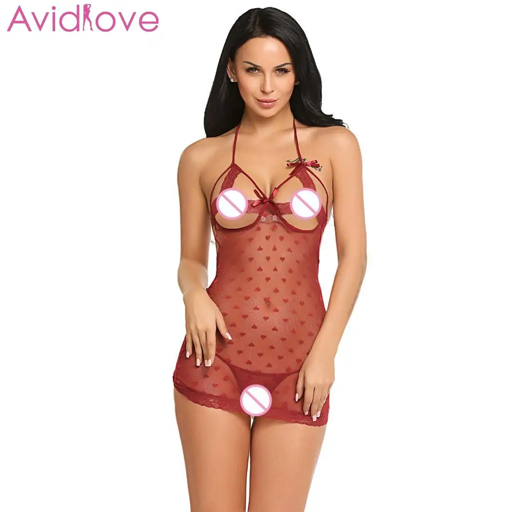 Avidlove женское сексуальное нижнее белье размера плюс эротические костюмы ночная