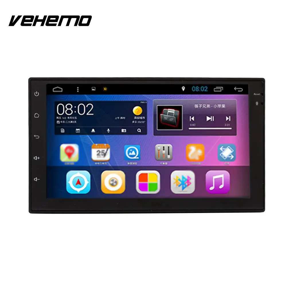 

Vehemo Quad-Core 2 Din Car GPS MP5 Player FM Portable Premium Navigation 1080P