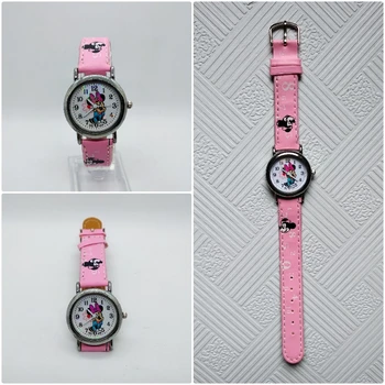 

Fashion student children watch for boys girls Leather digital watches for kids boys birthday gift child clock quartz wristwatch