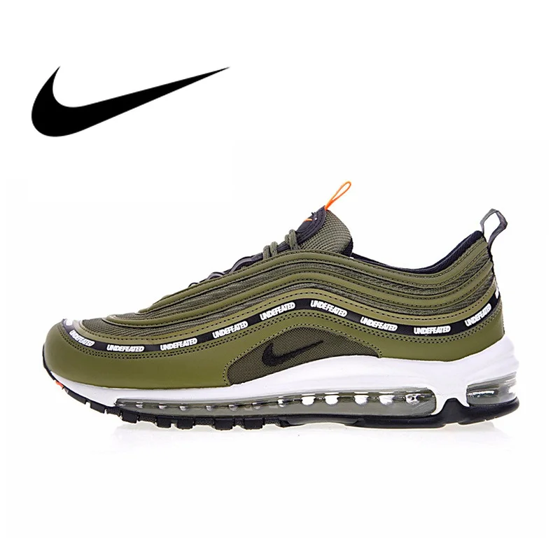 

Nike Air Max 97 OG x Undefeated Olive Men's Breathable Running Shoes Outdoor Sneakers Sports 2018 New Desinger AJ1986-300