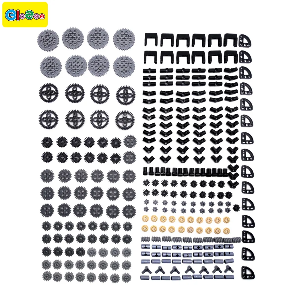 

318pcs New MOC building blocks technic parts accessories gears diy kit toy bricks toys child designer for children boy creator