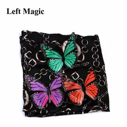 Магическое появление бабочки фокусы бабочка из пустой шелк свободу закрыть реквизит для фокусов Профессиональный магические трюки