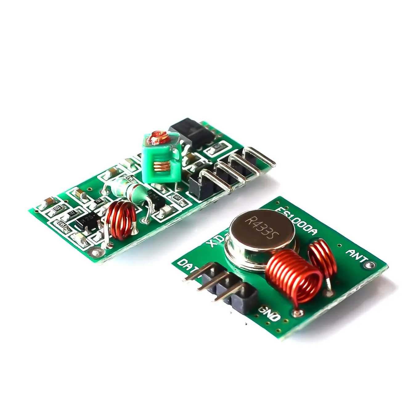 

Free Shopping 433M+315M =2pair=4PCS superregenerative module wireless transmitter module / RF wireless receiver module