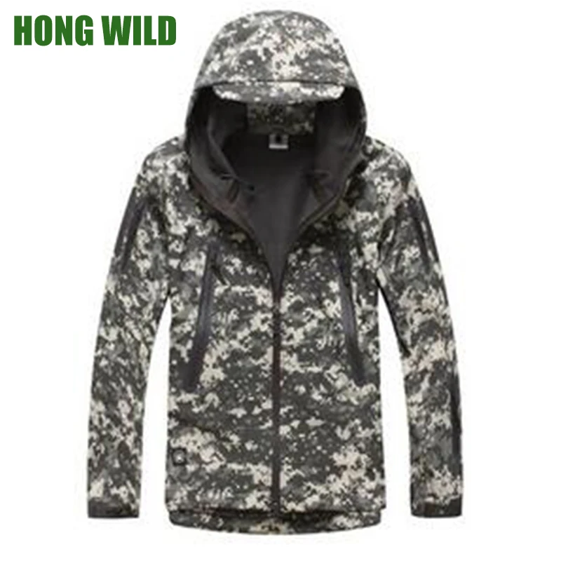 ESDY тактические мужские осенние походные куртки, ветровка с капюшоном, Тренч, водонепроницаемые спортивные пальто для кемпинга