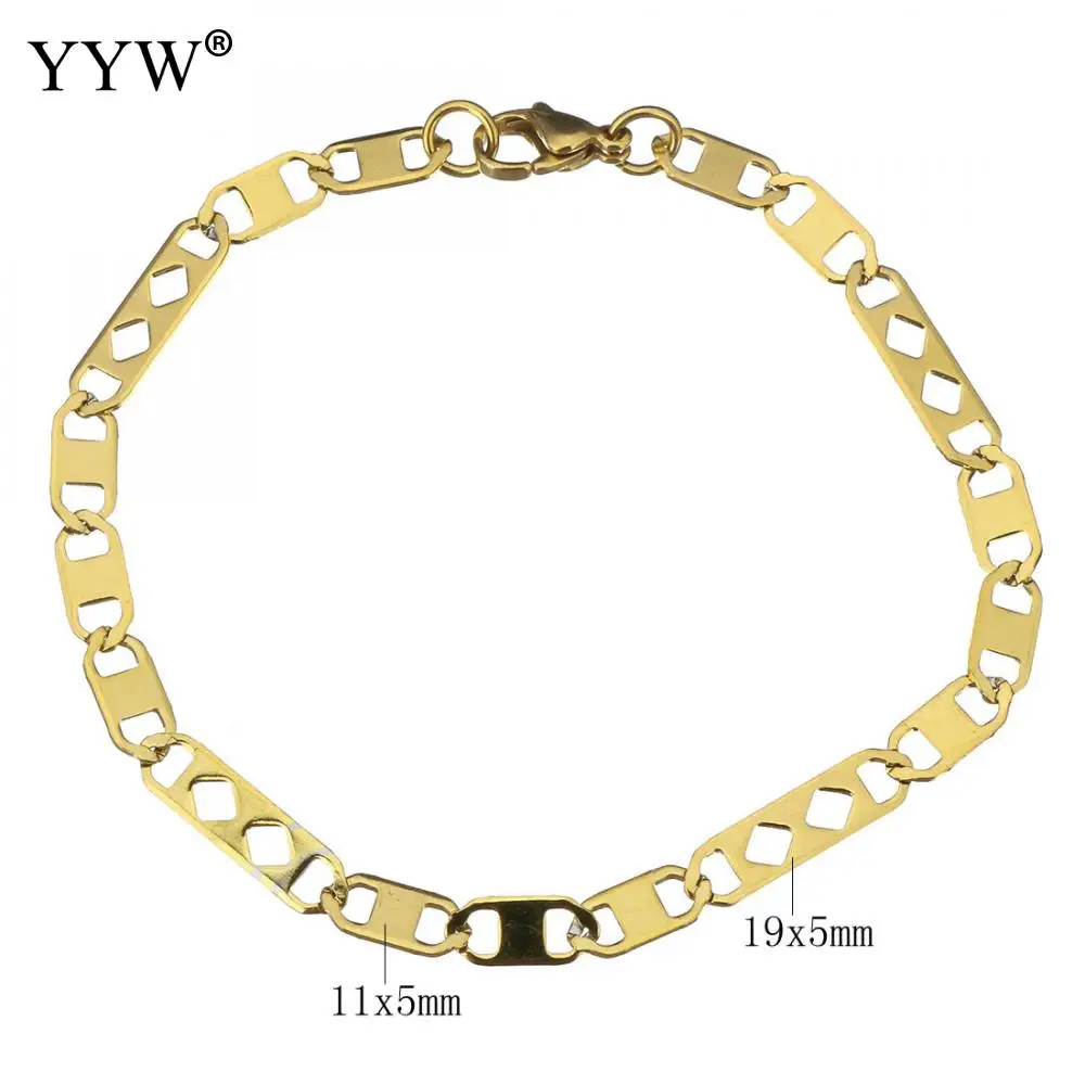 Цепочка и браслет из нержавеющей стали 316L для мужчин женщин|bracelets for women sets|jewelry set