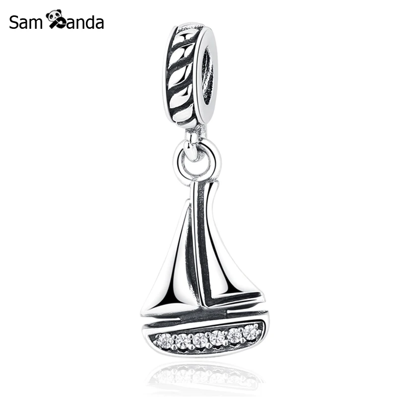 New 925 Sterling Silver Charm Bead Symbol Of Protection Pendant Charms - View #3