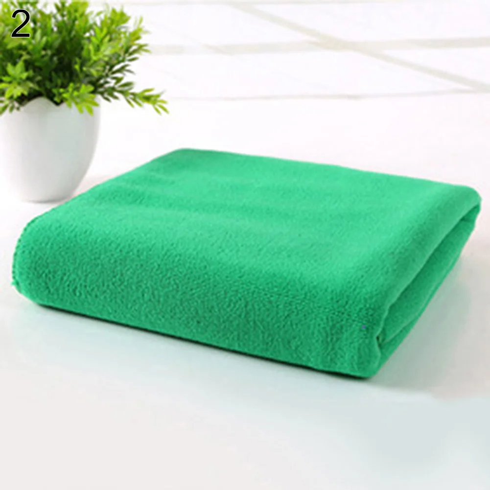 Мягкое Полотенце с микрофибрами для чистки авто инструмент для мытья быстросохнущая чистая Полировка ткань 35x75 см пляжное полотенце