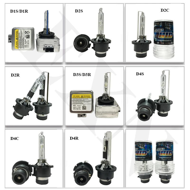 2 шт. D2R ксеноновые лампы HID лампы Xnon лампа D2R металлические запасные части для замены держателя лампы для автомобильных фар HID ксеноновая лампа 12V 35W 4300K 6000K 8000K