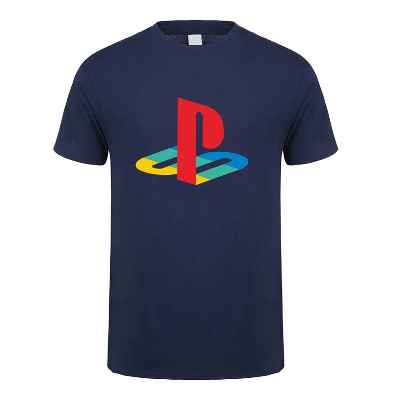Playstation футболка мужские топы Игра Новая мода короткий рукав футболки мужские футболки