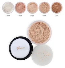 NIZZA Viso di Nuova Marca di Trucco In Polvere 5 Colori Cipria In Polvere Viso Trucco Impermeabile ambito Loose Powder Finitura Della Pelle In Polvere all'ingrosso
