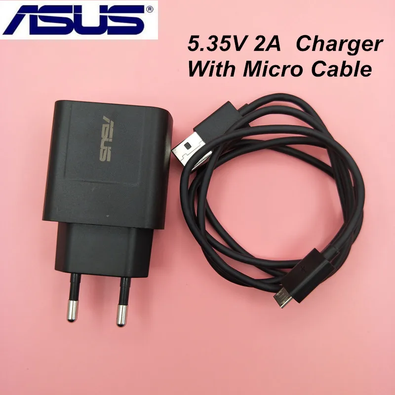 Original ASUS EU Charger Adapter 100cm Micro USB Cable 2A fast quick