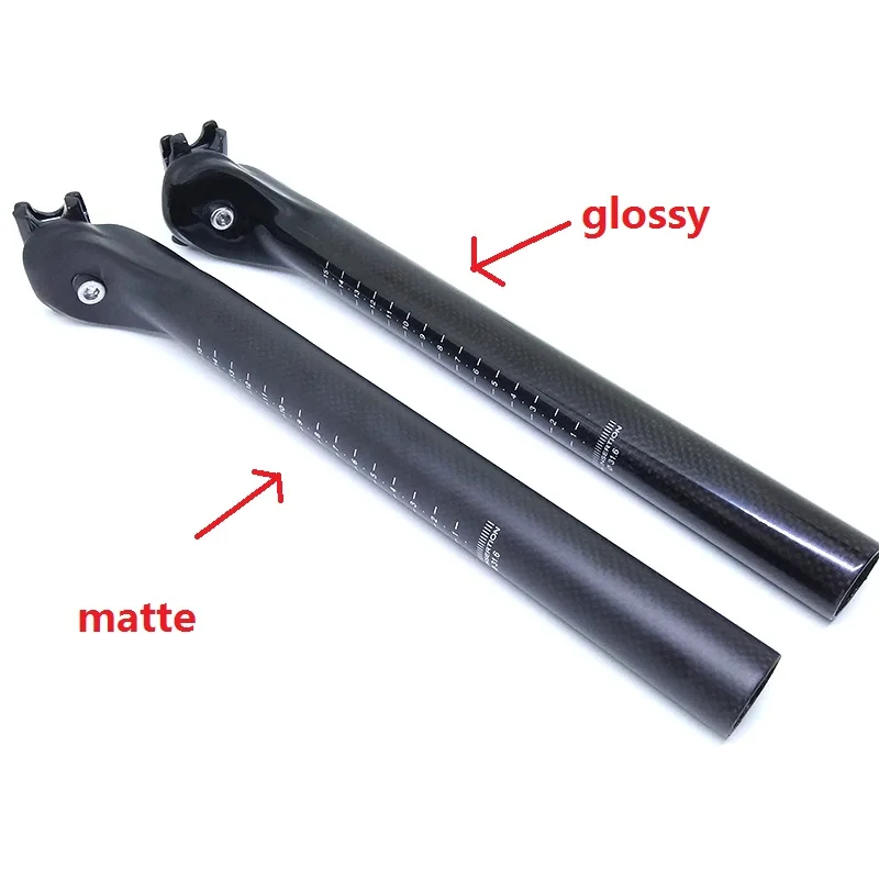 

Catazer road bicycle mountain bike MTB bicycle full Carbon fiber seatpost 31.6X400mm