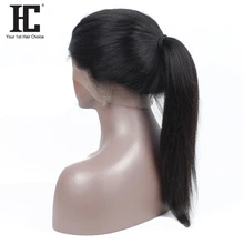HC 360 кружевные передние человеческие волосы парики прямые предварительно выщипанные натуральные волосы 150% бразильские Remy человеческие волосы кружевные парики с детскими волосами