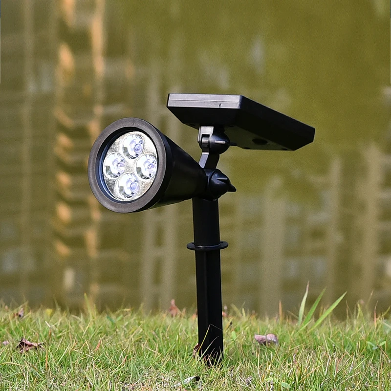 

LED Solar Powered Garden Light Waterproof Garden Pathway Spot Lights Outdoor LEDs Solar Lawn Lamp for Yard Landscape Spotlight