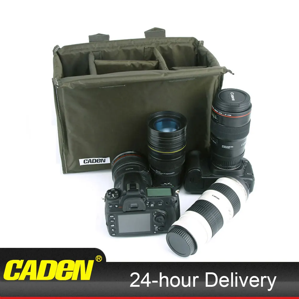 

Hot CADeN A1-A4 Portable Dslr Camera Mirrorless Bag Padded Insert Digital Photo Waterproof Nylon Camcorder Bags For Nikon Canon
