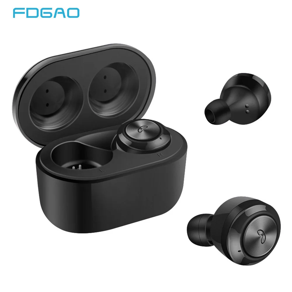 

TWS Wireless Bluetooth Earphone Noise Cancelling Earbuds 3D Stereo Sport Headset With Mic Charging box Portable Bass Earphones