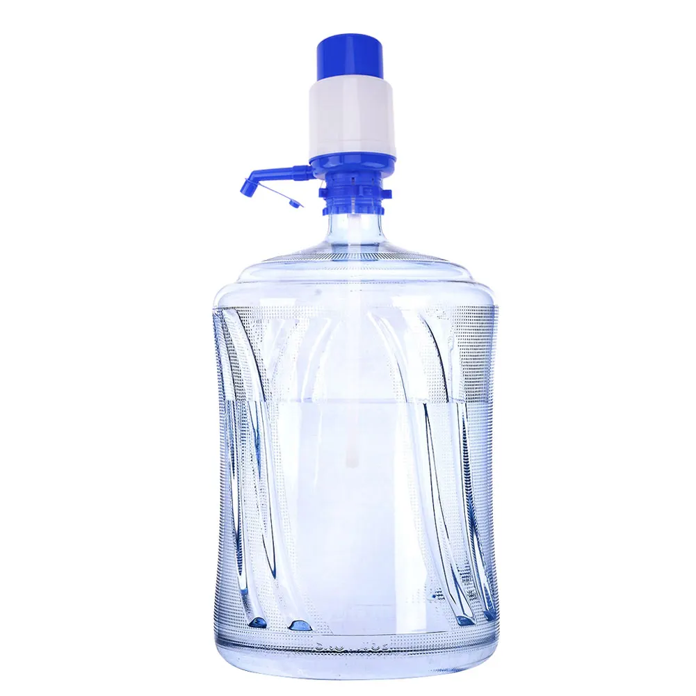 

Creative Portable Bottled drinking hand pressure pump water fountain Outdoor Office Camping hand pressure Home water dispenser