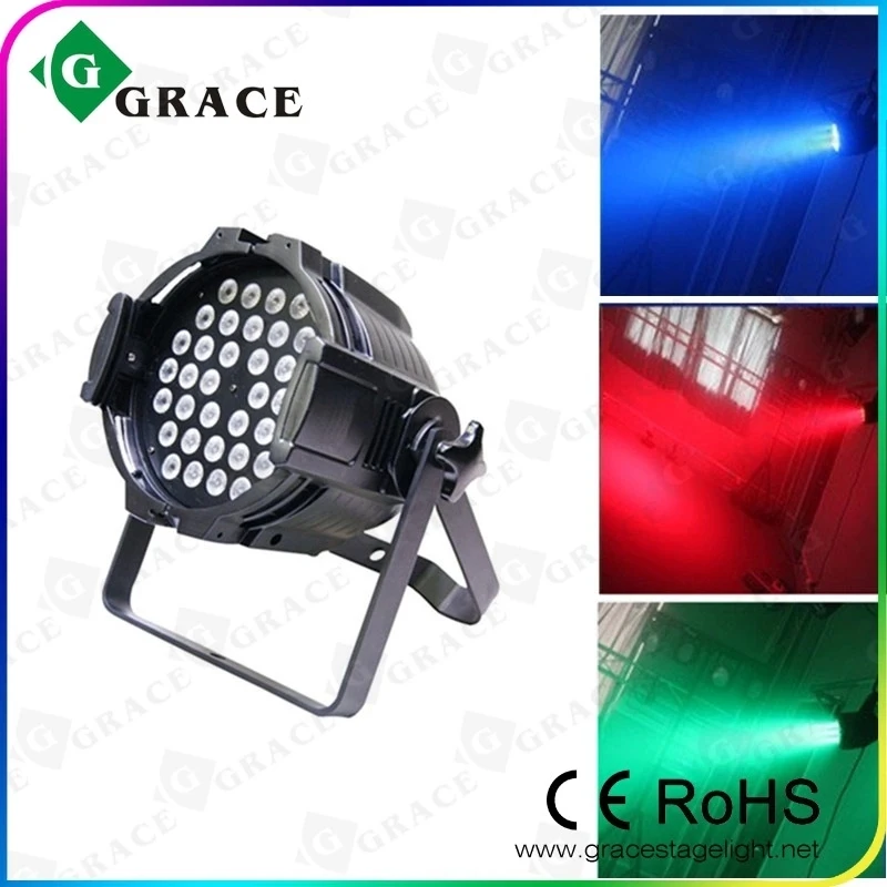 Factory direct sale 36pcs*3W RGB led par can stage lightsin Stage