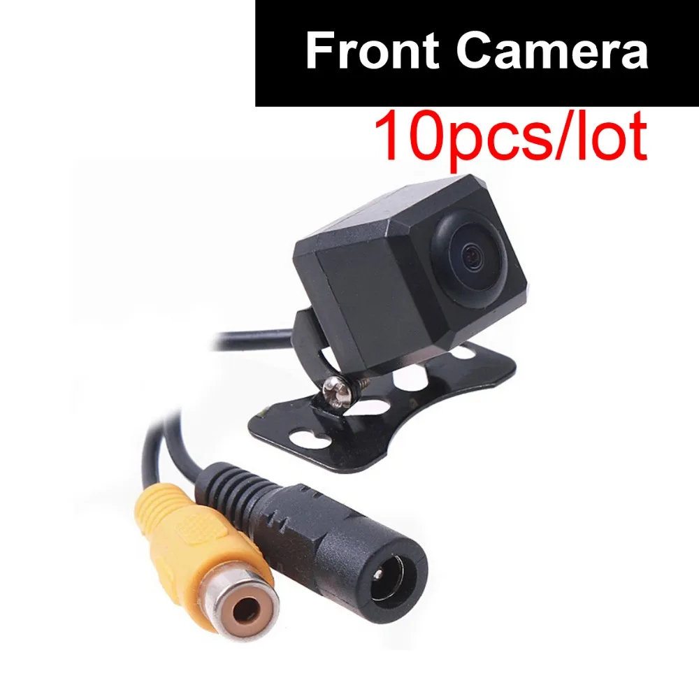 

10pcs Car Auto Front View Camera Forward Cam Screw Bumper Mount Universal Fit Non-mirror Image w/o Parking Assistance Grid Lines