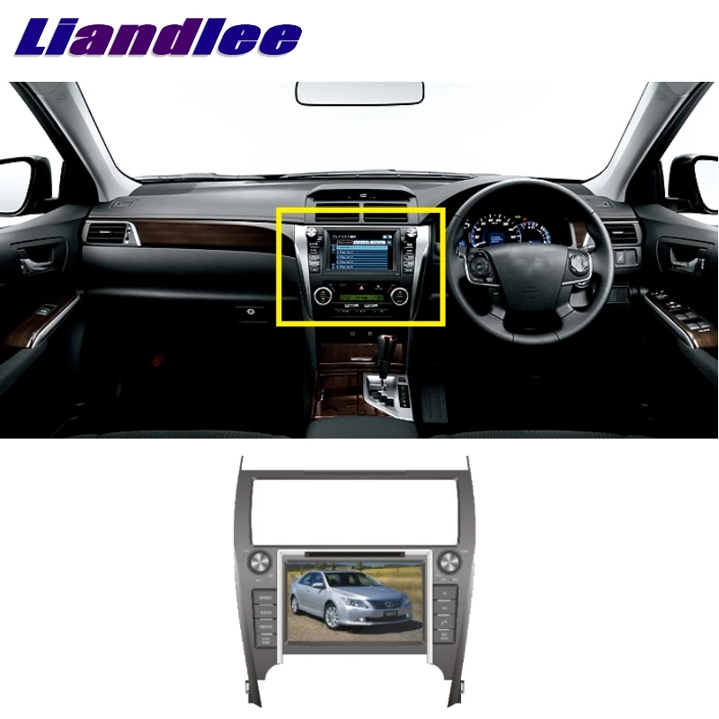 Cheap For Toyota Camry  XV50 Middle East Edition LiisLee Multimedia TV DVD GPS Audio Stereo Hi-Fi Radio Original Style Navigation NAV 1