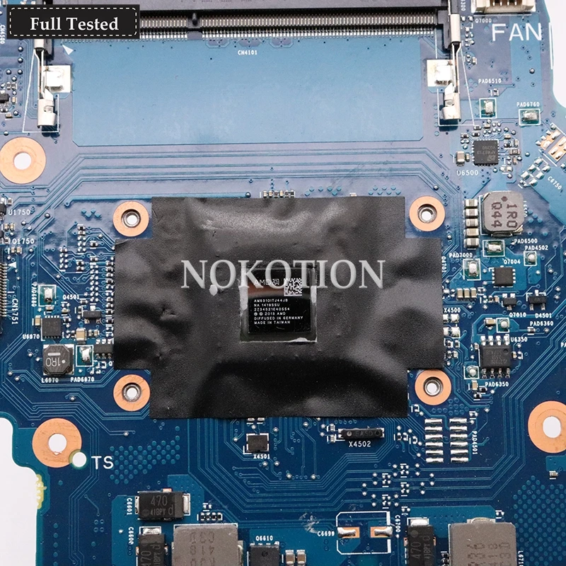 Flash Sale  NOKOTION original 764685-001 Main board for HP 355 G2 Laptop motherboard A6-6310 1.8Ghz ddr3 works