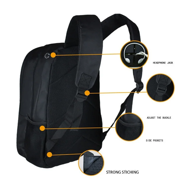 Student Backpacks DIY Michael Jackson Printing Children School Bags for Boys Men Book Bag 2PC Set with Pencil Case Harajuku Bag
