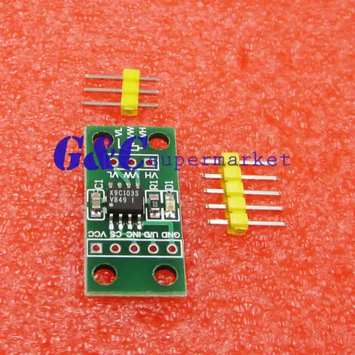 

DC3V-5V X9C103S Digital Potentiometer Board Module