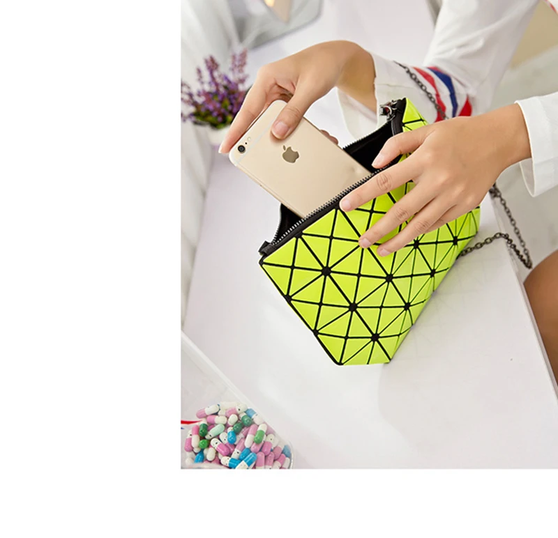 2017 New Women Fashion Fold Over Bags Madam Geometric Goint Plaid Tote Casual Clutch Messenger Bag Shoulder Bags Bolso Bao Bao (25)
