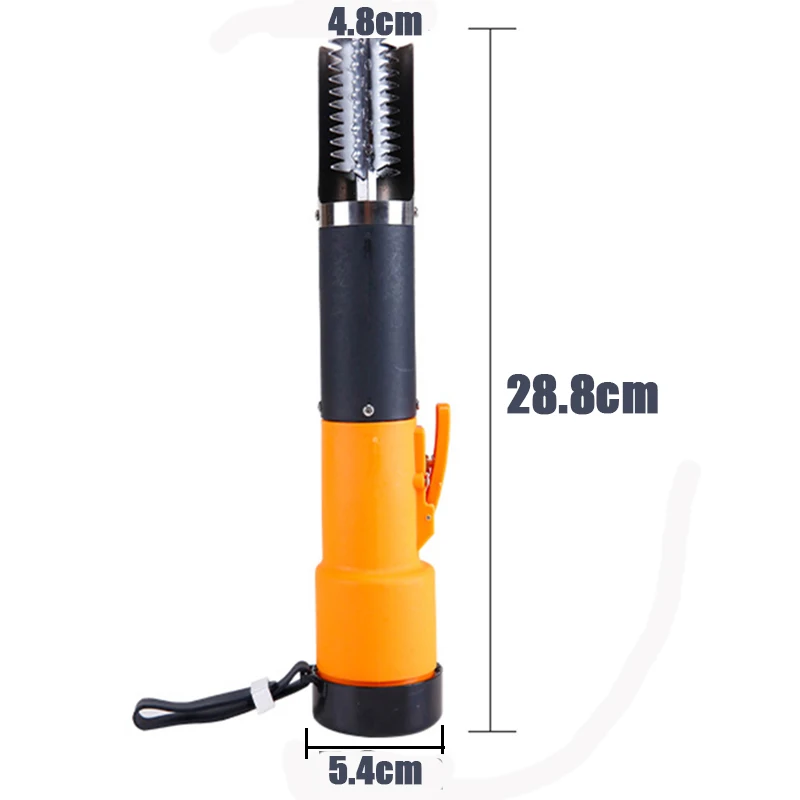  FWBJKKL New Fishing Machine Electric Fish Scale Planing 6 Sharp Blades Speed 6800R/min Kitchen Kill