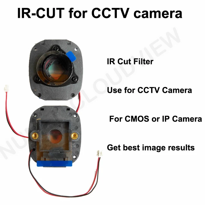 CCTV HD 2.0MP IR-CUT M12 lens Mount Holder Dual Filter IR-CUT For HD CCTV Camera
