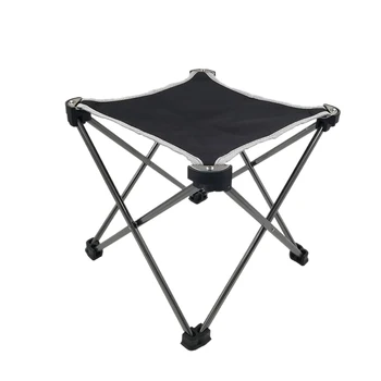

Portable Camping Stool Folding Camp Chair For Women And Kids For Fishing Hiking Gardening Beach