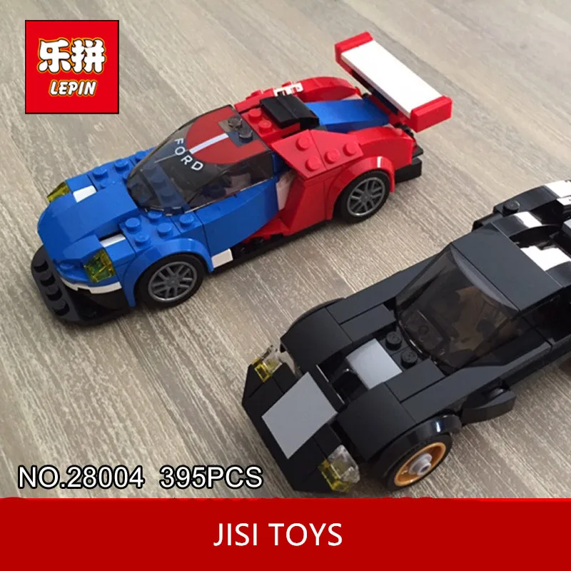 

Lepin 28004 395Pcs Super Racer Series The GT395 Racing Car Set Children Educational Building Blocks Bricks Toys Model Gift 7588