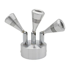 Multi ювелирные изделия на волосы подсветка витрины, Вселенная направлении кабинет батареи, дистанционный пульт акцент подзарядки стеклянный светильник точечного света