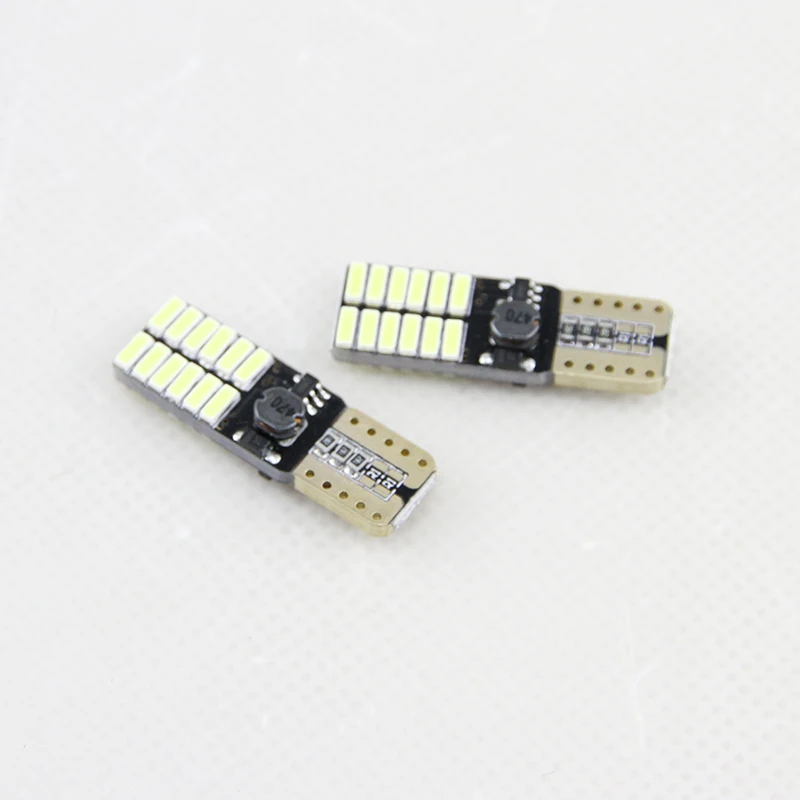 Lot10 W5W W2.1x9.5d 194 168 T10 4014-SMD Автомобильный светодиодный светильник для парковки ширина номерного знака купол хвост ходовой светильник s лампа