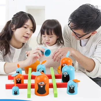 

Gobblet Gobblers Chess Board Game Line Up for Family Parent-Child Party Toys YJS Dropship