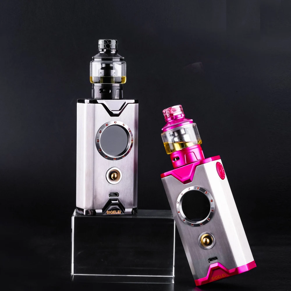 Newest Design Vape kit E electronic Cigarette mod and atomizer from sigelei Shikra Gem Edition kit super power Newest Design Vape kit E electronic Cigarette mod and atomizer from sigelei Shikra Gem Edition kit super power