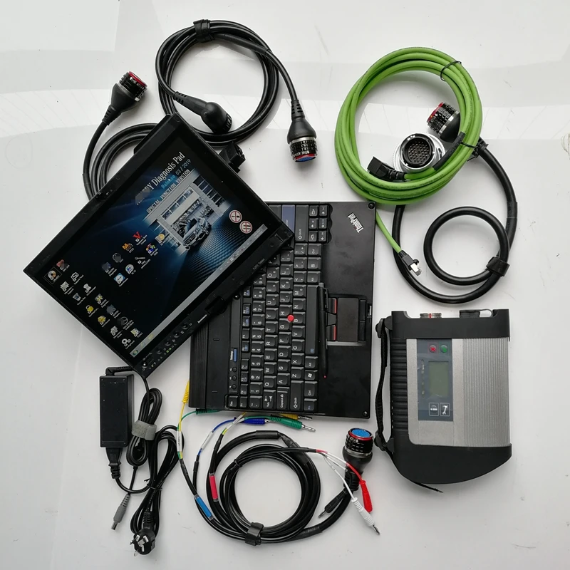 

MB Star C4 SD C4 V09.2019 Software X DTS HHT OBD2 Code Reader Used Laptop X201T I7 CPU and 360GB SSD for Auto diagnosis Tool