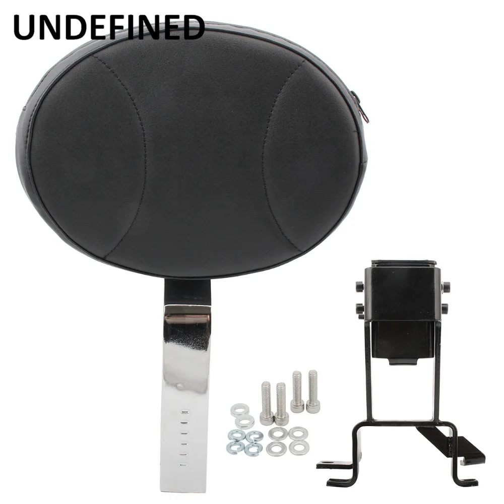 

UNDEFINED Motorcycle Black/Chrome Plug-In Driver Backrest + Mounting Kit For Indian Chieftain Roadmaster 2014-2018 Styling DDD61